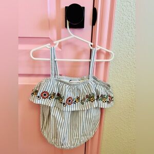 Striped Off-Shoulder Top